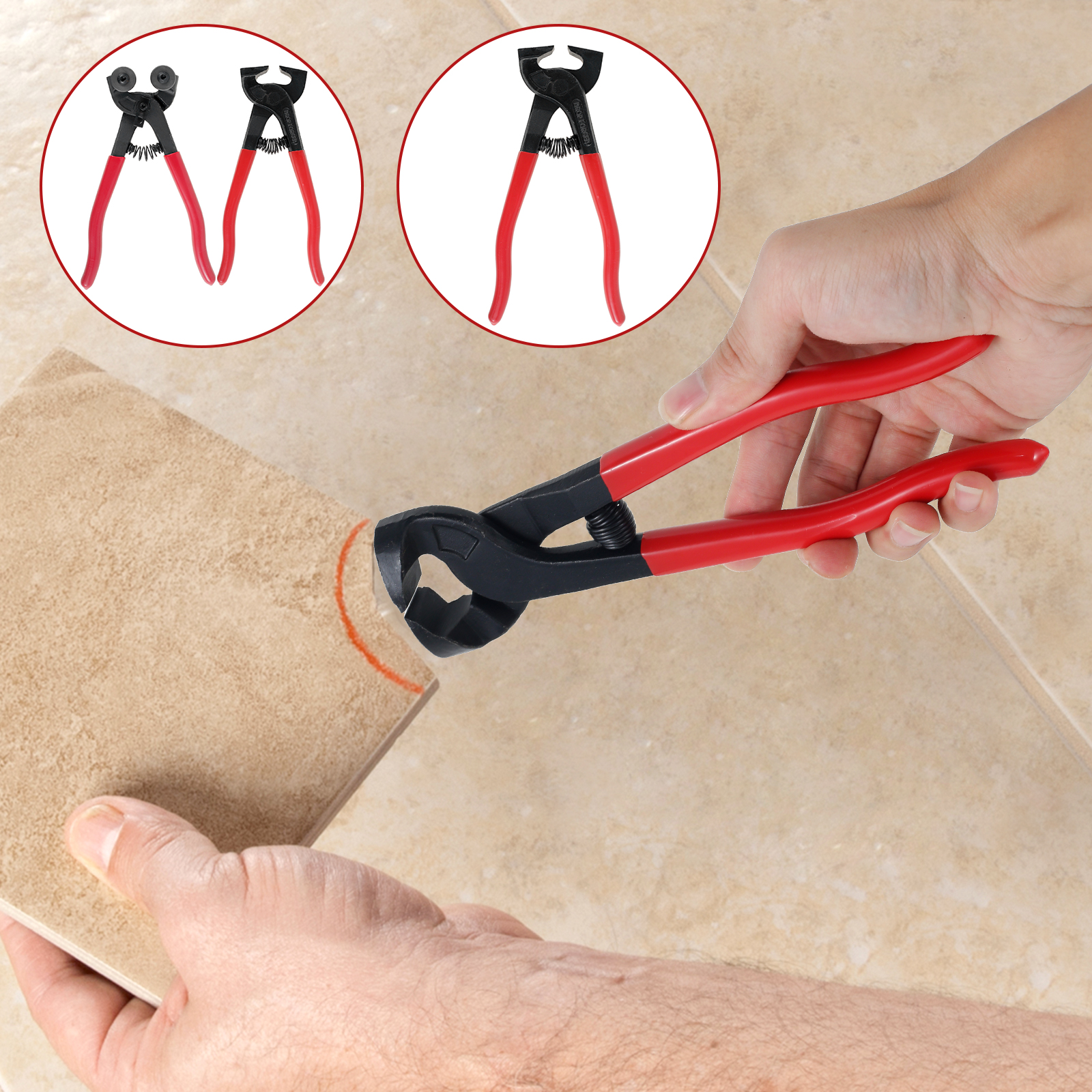 1/2 Pcs Glass Tile Nippers Set - Ceramic Tile Blank のレビューと価格