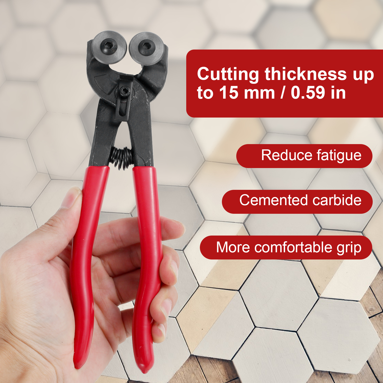 1/2 Pcs Glass Tile Nippers Set - Ceramic Tile Blank のレビューと価格