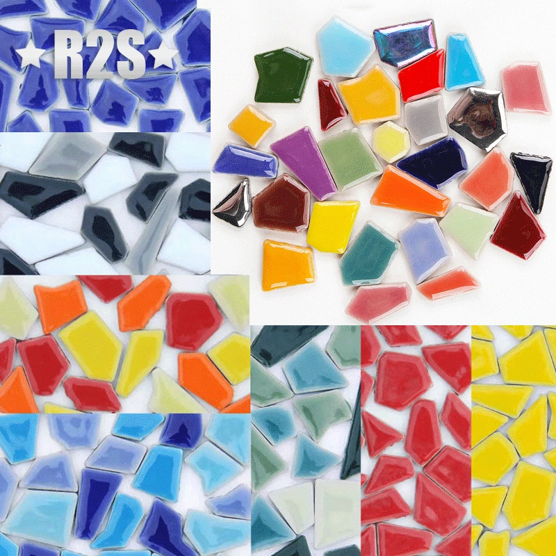 100g Porcelain Mosaic Tiles DI - Ceramic Tile Blank のレビューと価格