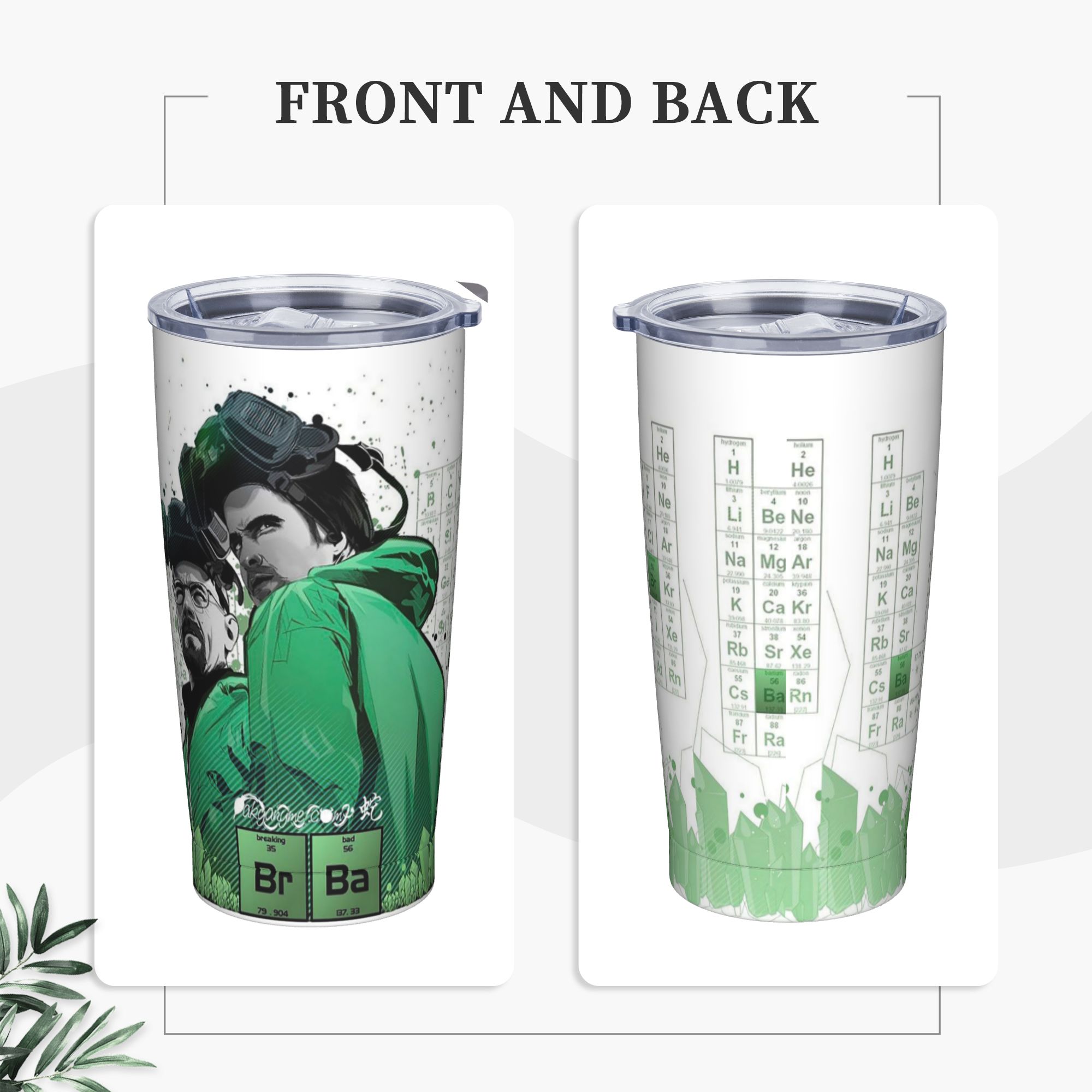 Breaking Bad Walter White Tumb - Tumbler 20Oz White のレビューと価格