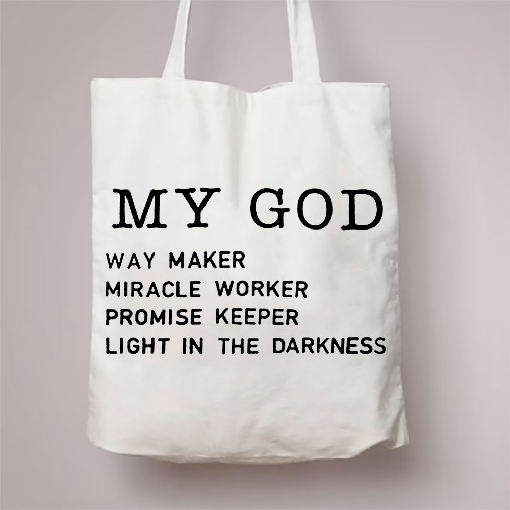All My Hope Is in Jesus Patter - Tote Bag Sublimation のレビューと価格