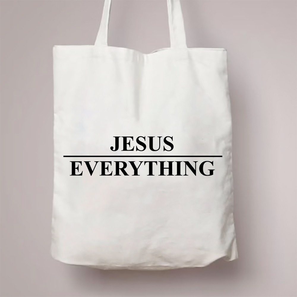 All My Hope Is in Jesus Patter - Tote Bag Sublimation のレビューと価格