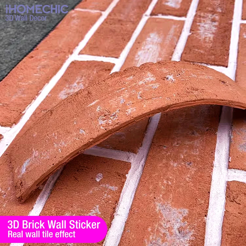 3D brick wall sticker tile 3D  - Ceramic Tile Blank のレビューと価格