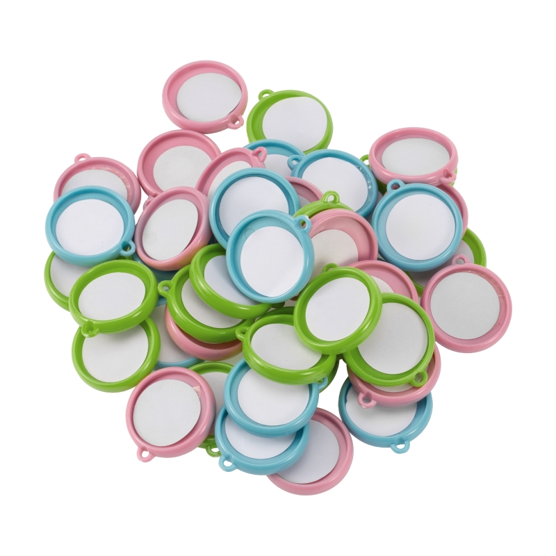 50pcs/Set 32mm Double-side Key - Button Badge Blank のレビューと価格