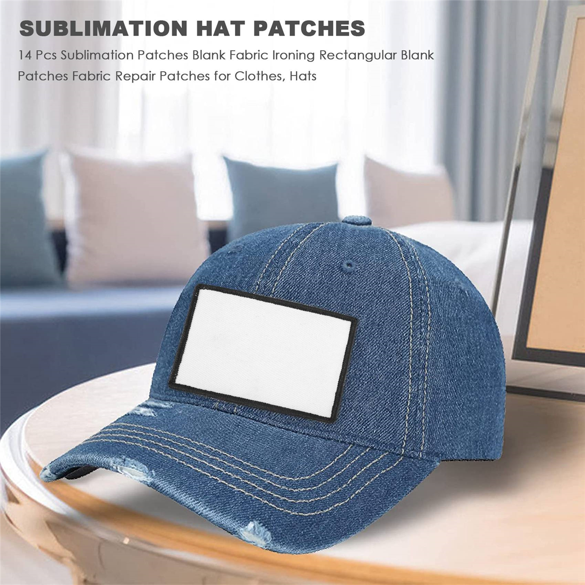 ABVA-14 Pcs Sublimation Patche - Hat Sublimation Blank のレビューと価格