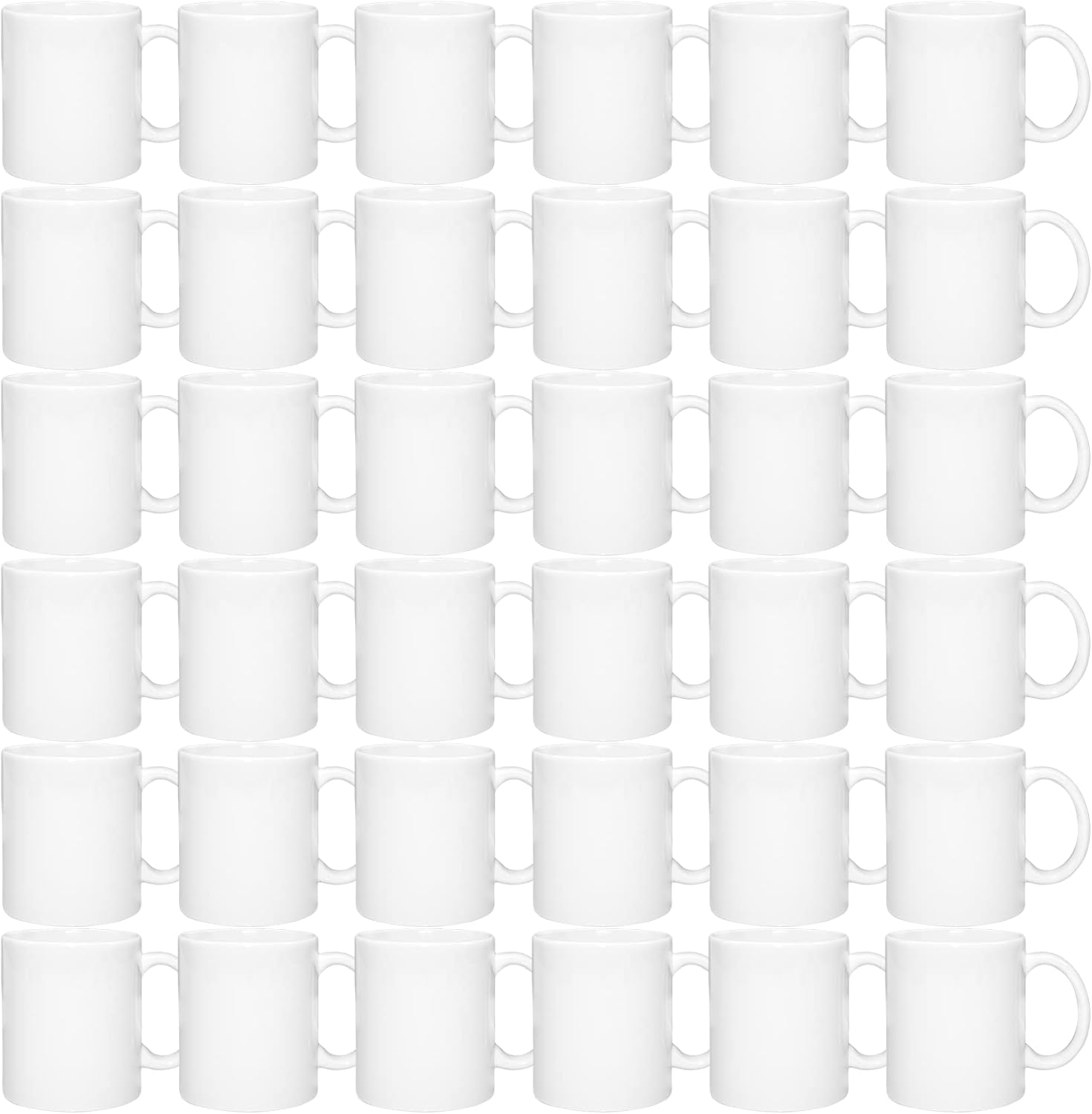 Set of 36 Sublimation Blanks D - Sublimation Mug White のレビューと価格