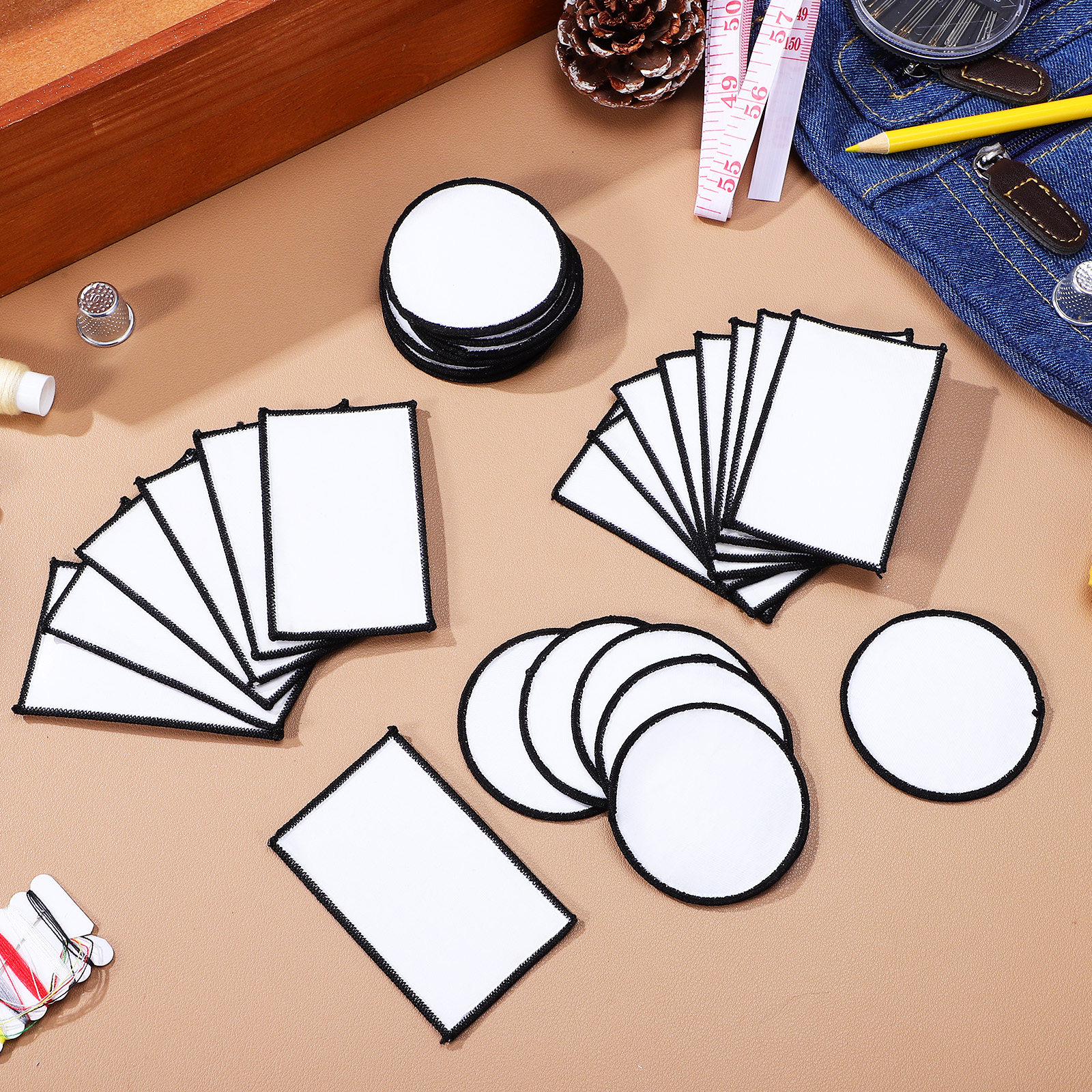 30Pcs Adhesive Backing Blank P - Hat Sublimation Blank のレビューと価格