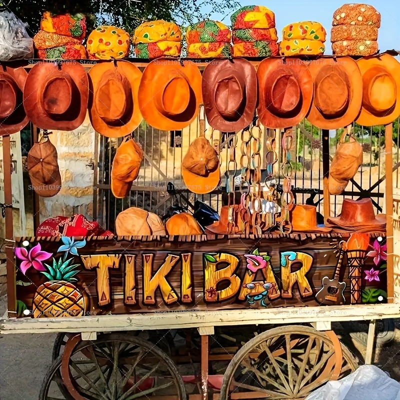 Tiki Bar Banner Tropical Hawai - Yard Sign Blank のレビューと価格