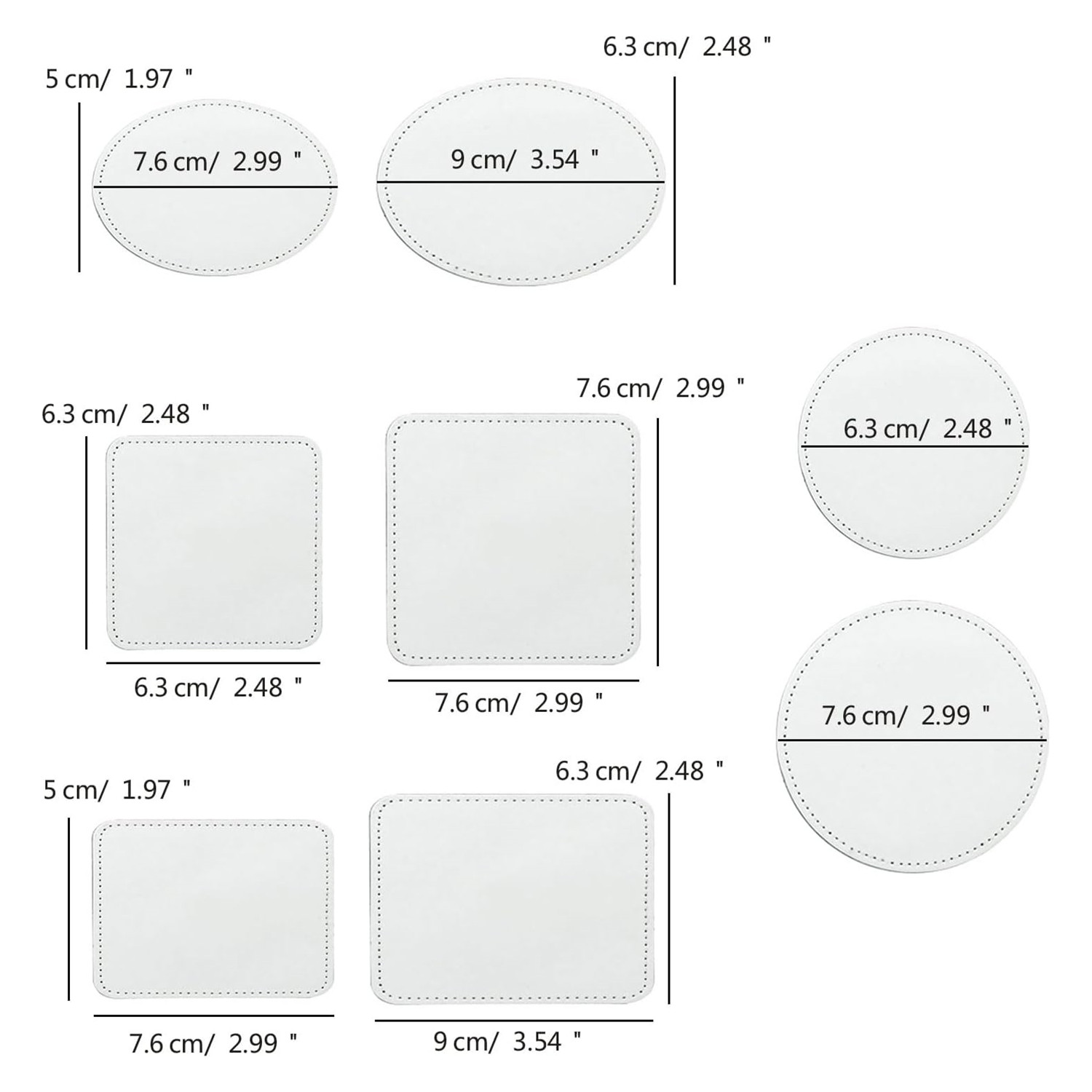 Sublimation Blanks Leatherette - Hat Sublimation Blank のレビューと価格