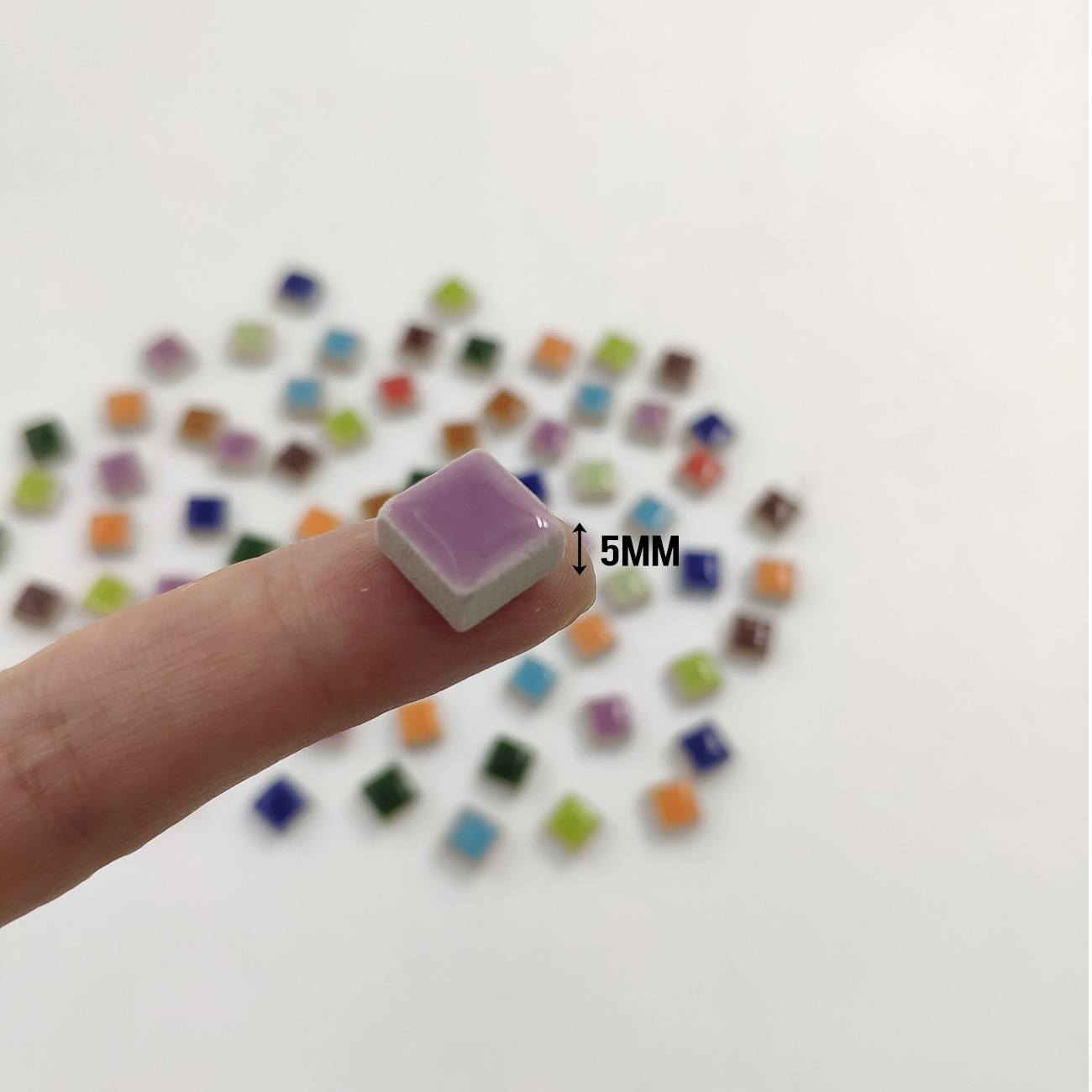 100g DIY Ceramic Mosaic Tiles  - Ceramic Tile Blank のレビューと価格