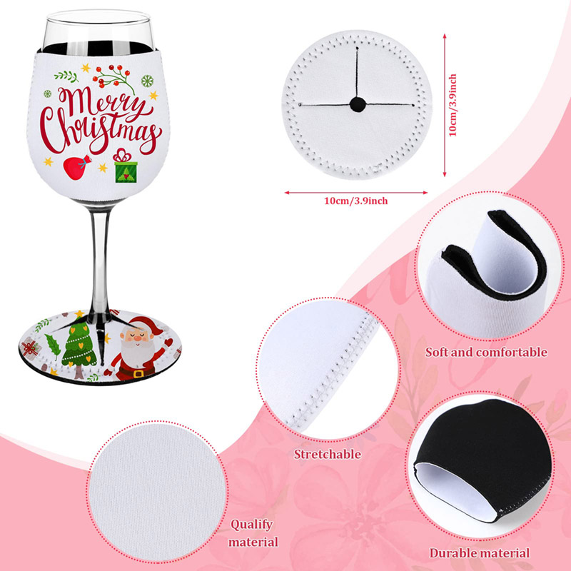 5/10Pcs Sublimation Wine Bottl - Coaster Sublimation Blank のレビューと価格