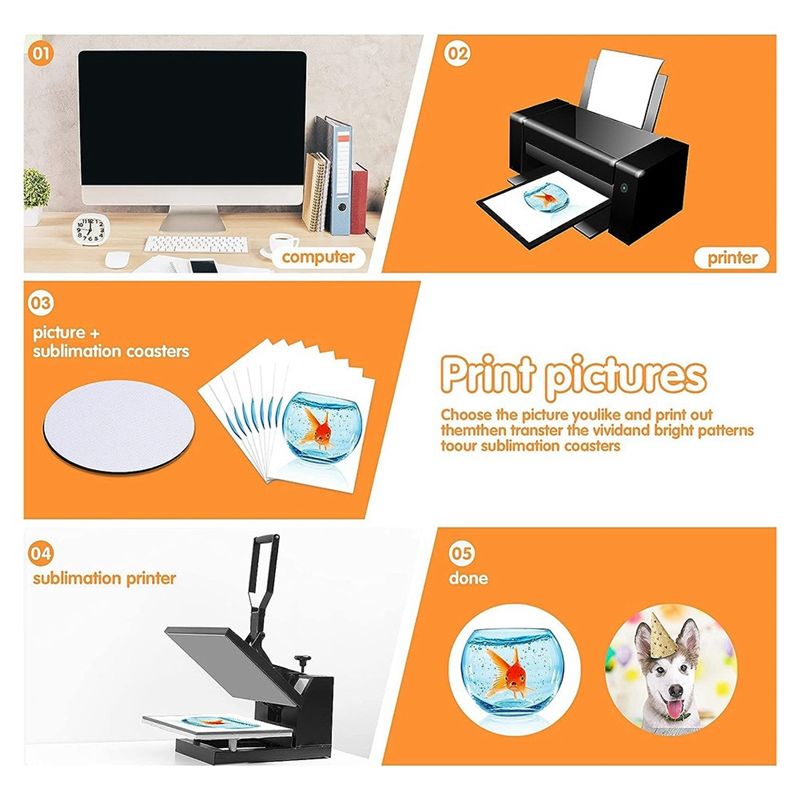AB46-Sublimation Blank Coaster - Coaster Sublimation Blank のレビューと価格
