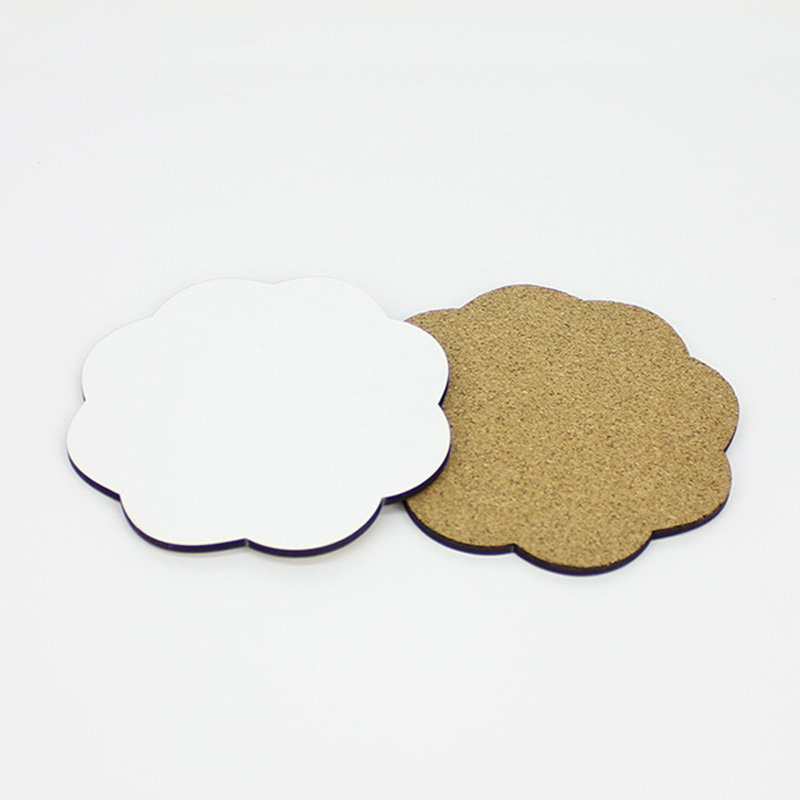 100Pcs/Lot DIY Sublimation Bla - Coaster Sublimation Blank のレビューと価格