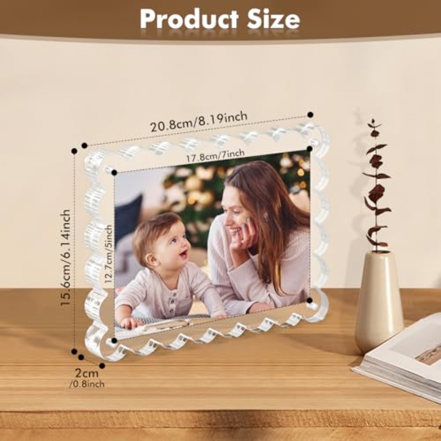 3Pack Magnetic Acrylic Picture - Photo Acrylic Block のレビューと価格