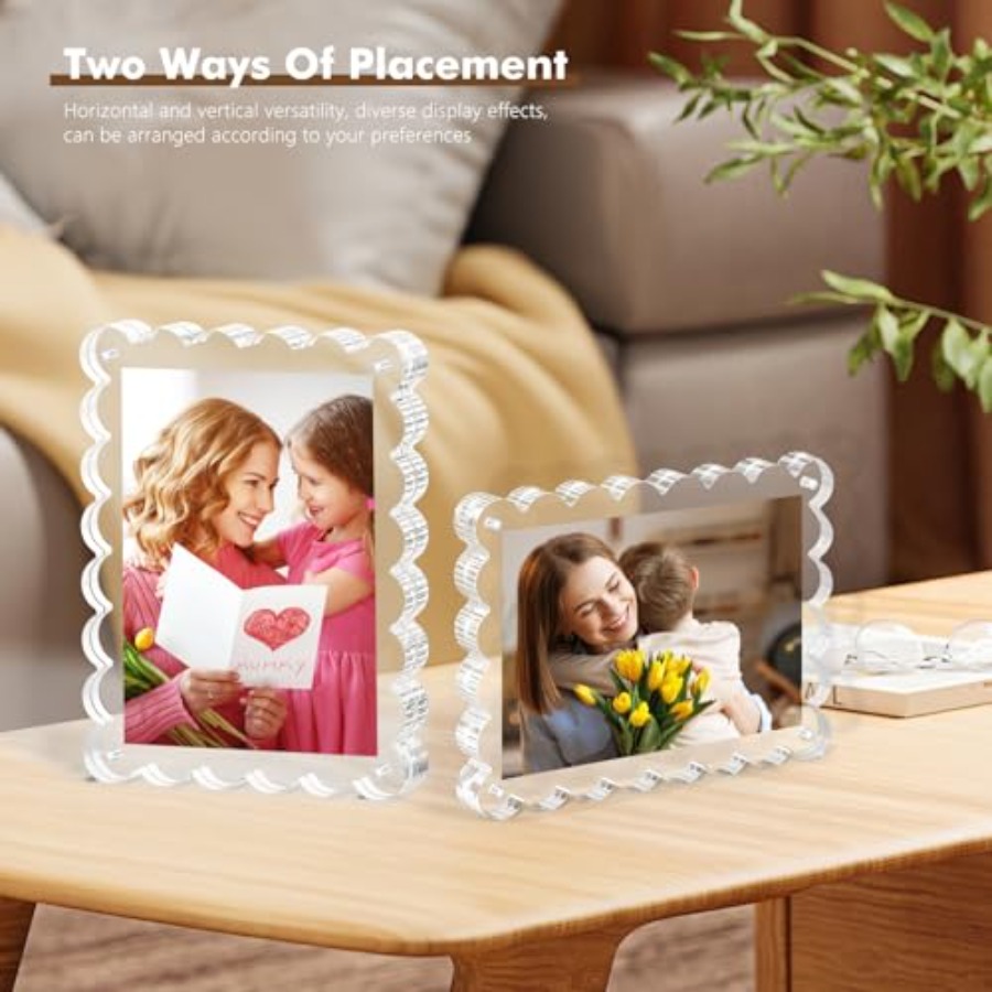 3Pack Magnetic Acrylic Picture - Photo Acrylic Block のレビューと価格