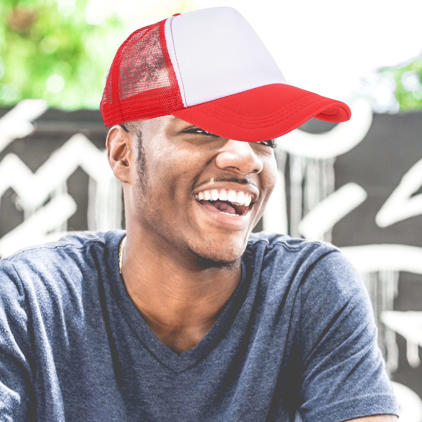 10Pcs Blank Mesh Baseball Caps - Hat Sublimation Blank のレビューと価格