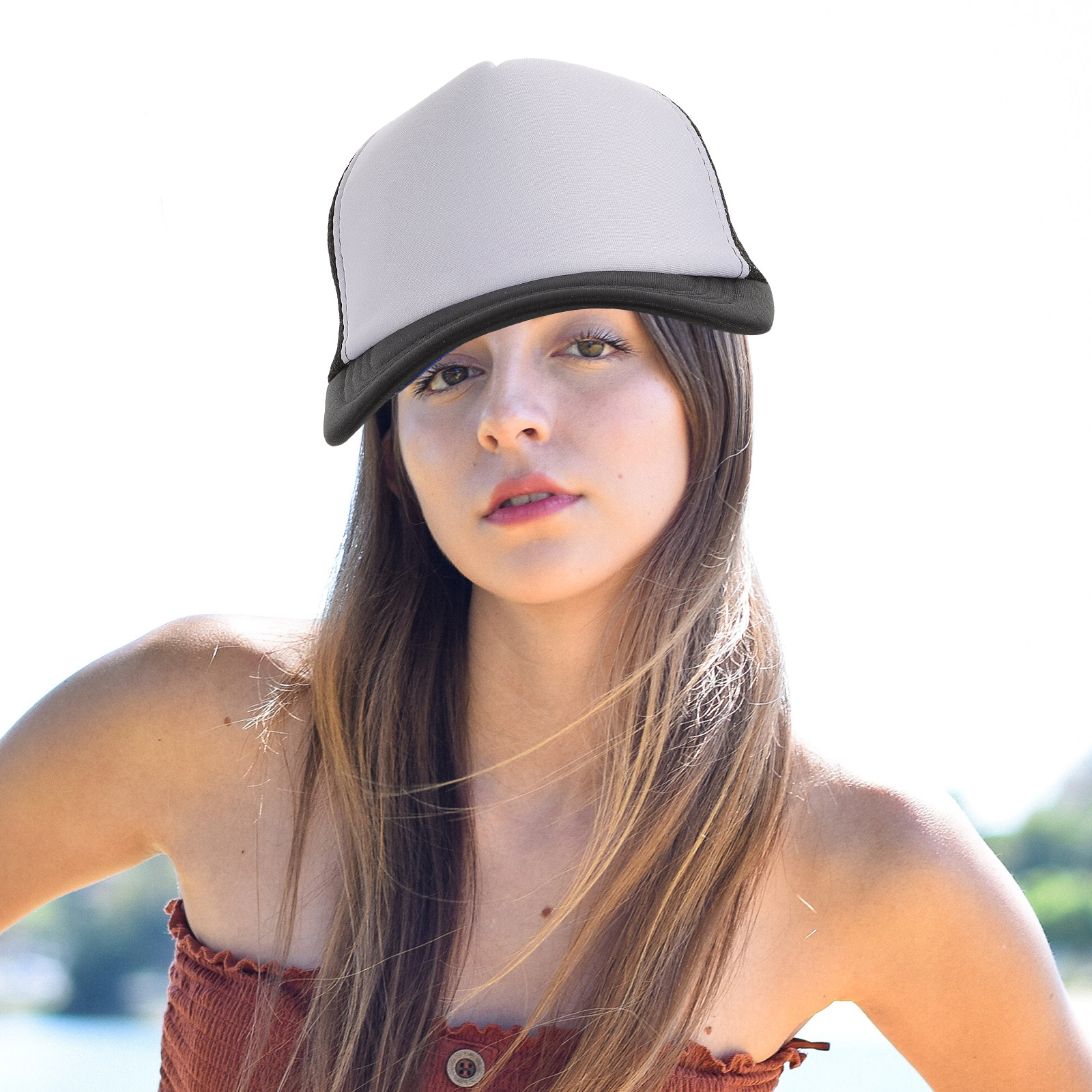 10Pcs Blank Baseball Cap Mesh  - Hat Sublimation Blank のレビューと価格