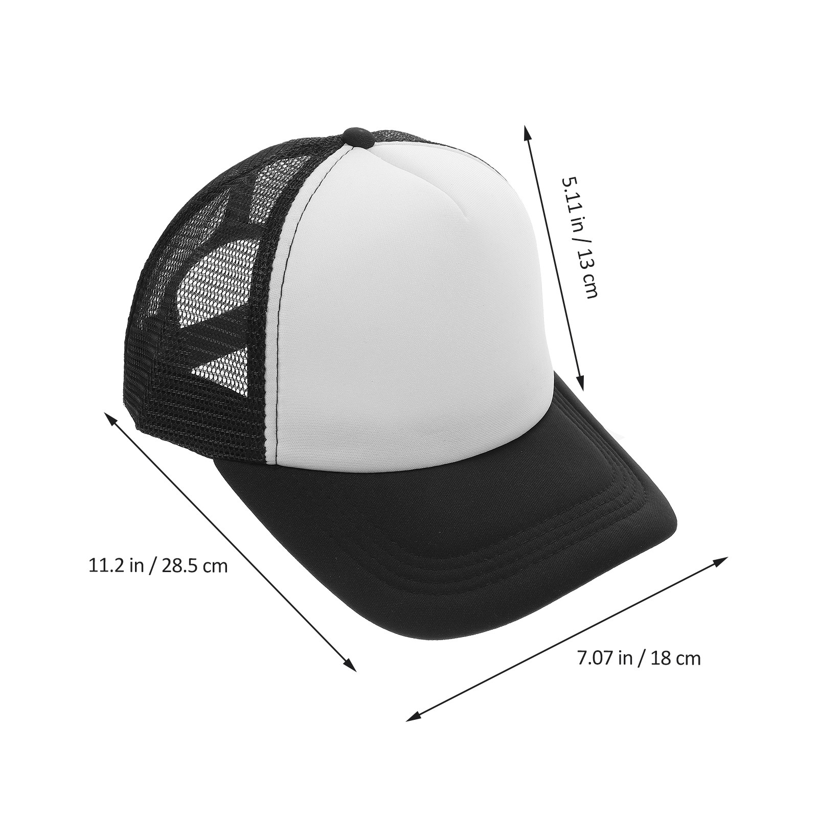 10Pcs Blank Baseball Cap Mesh  - Hat Sublimation Blank のレビューと価格