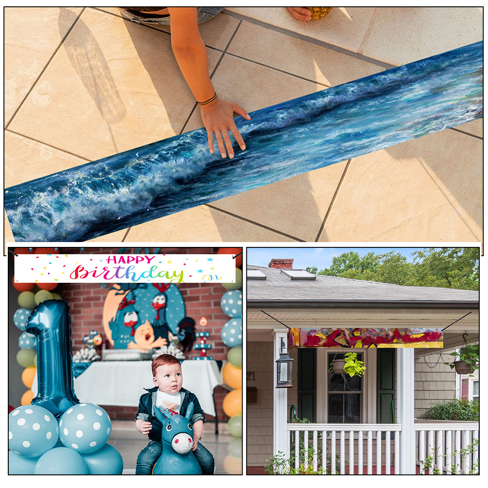 4Pcs 2x6 Feet Customizable Bla - Yard Sign Blank のレビューと価格