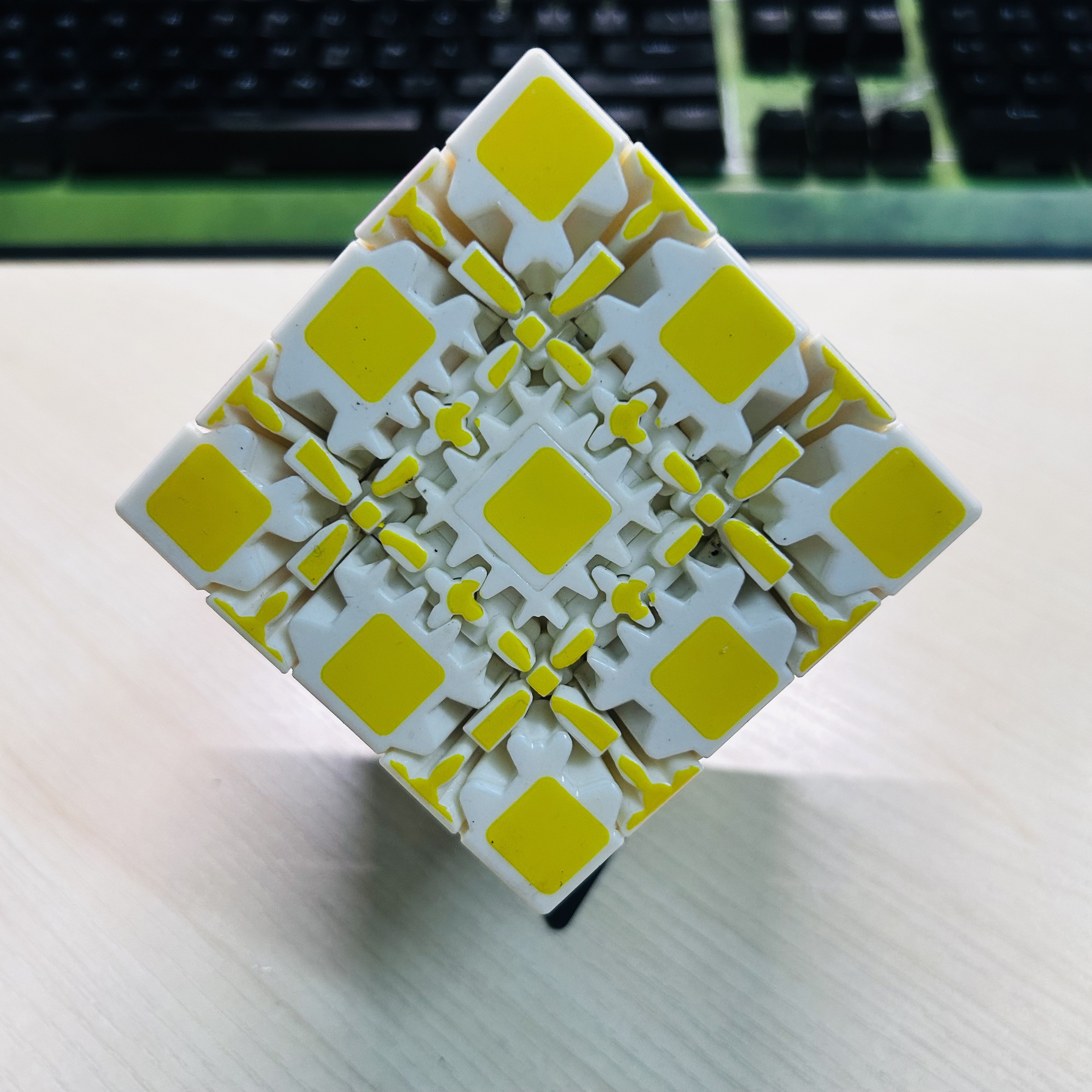 Collection Cube 5x5 Gear Cube  - Puzzle Blank White のレビューと価格