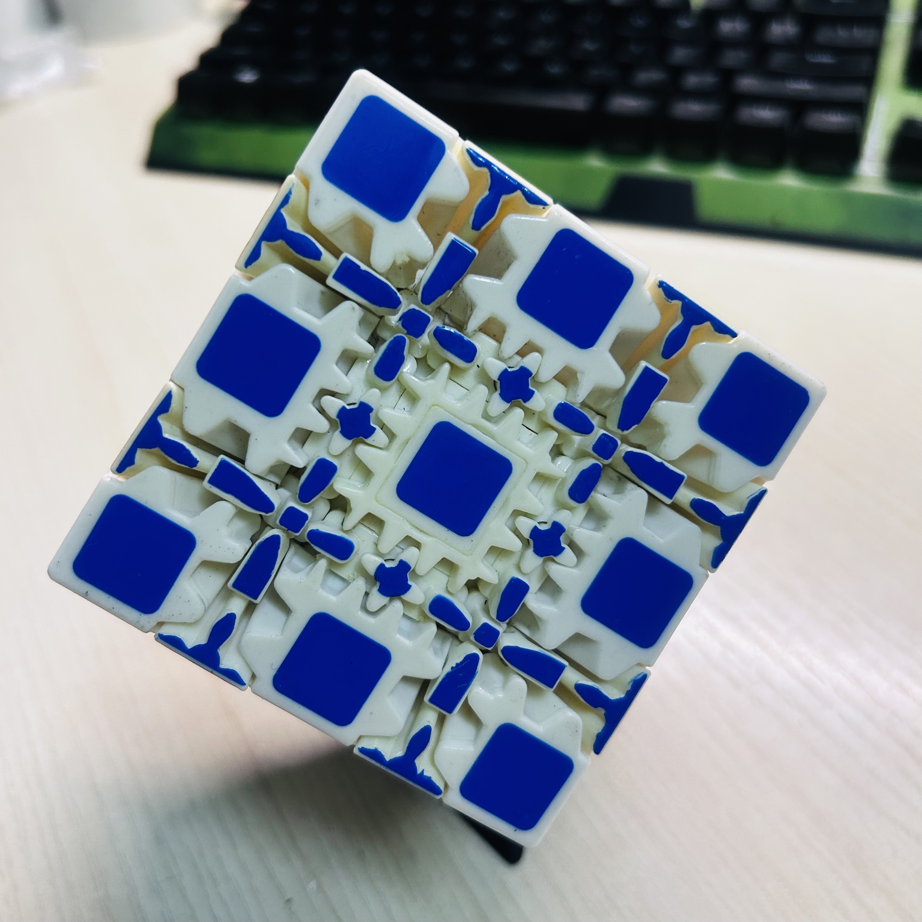 Collection Cube 5x5 Gear Cube  - Puzzle Blank White のレビューと価格