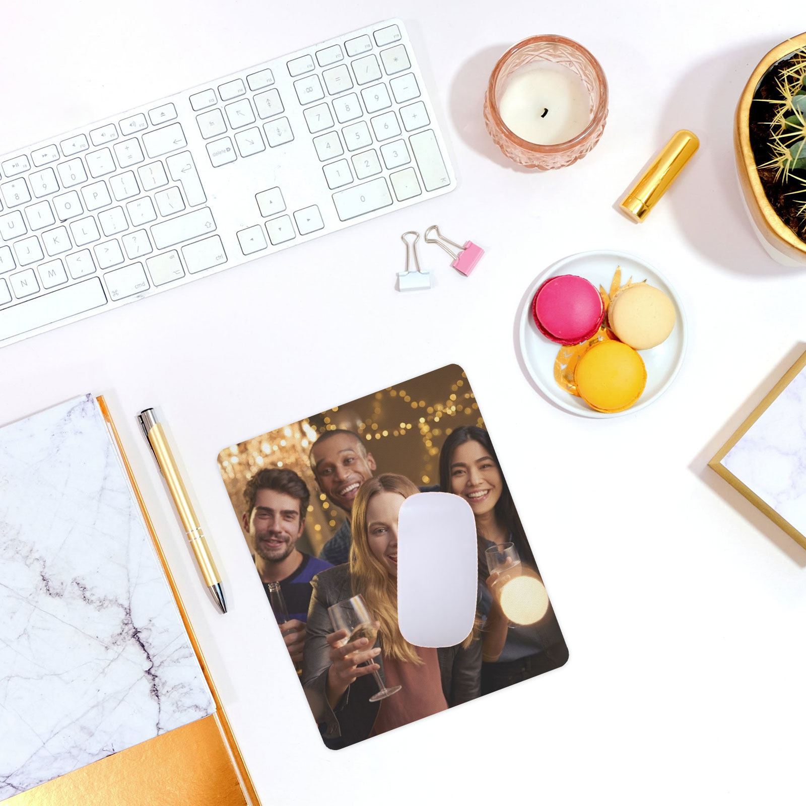 5Pcs Rubber Sublimation Blank  - Mouse Pad Blank Sublimation のレビューと価格