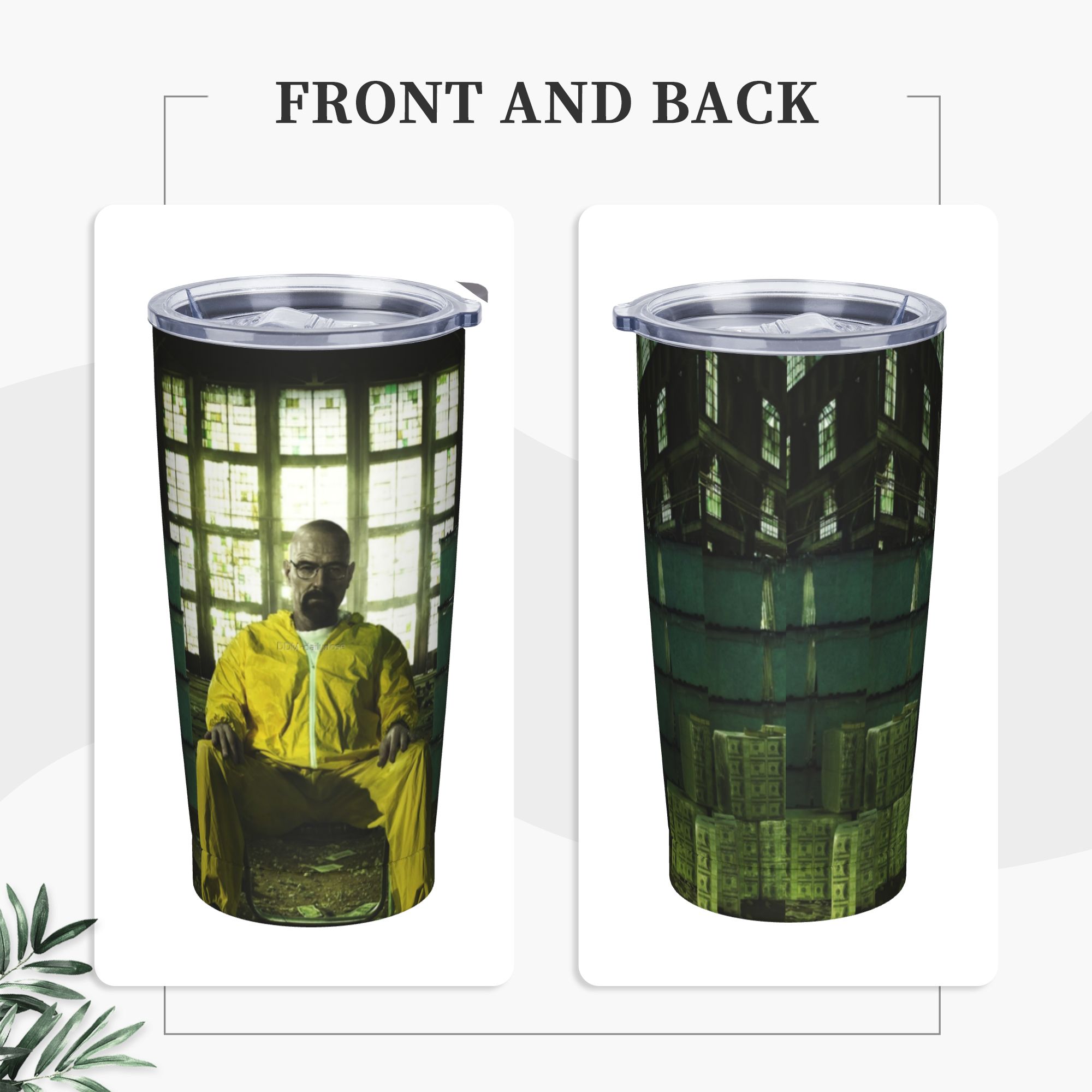 Breaking Bad Walter White Tumb - Tumbler 20Oz White のレビューと価格