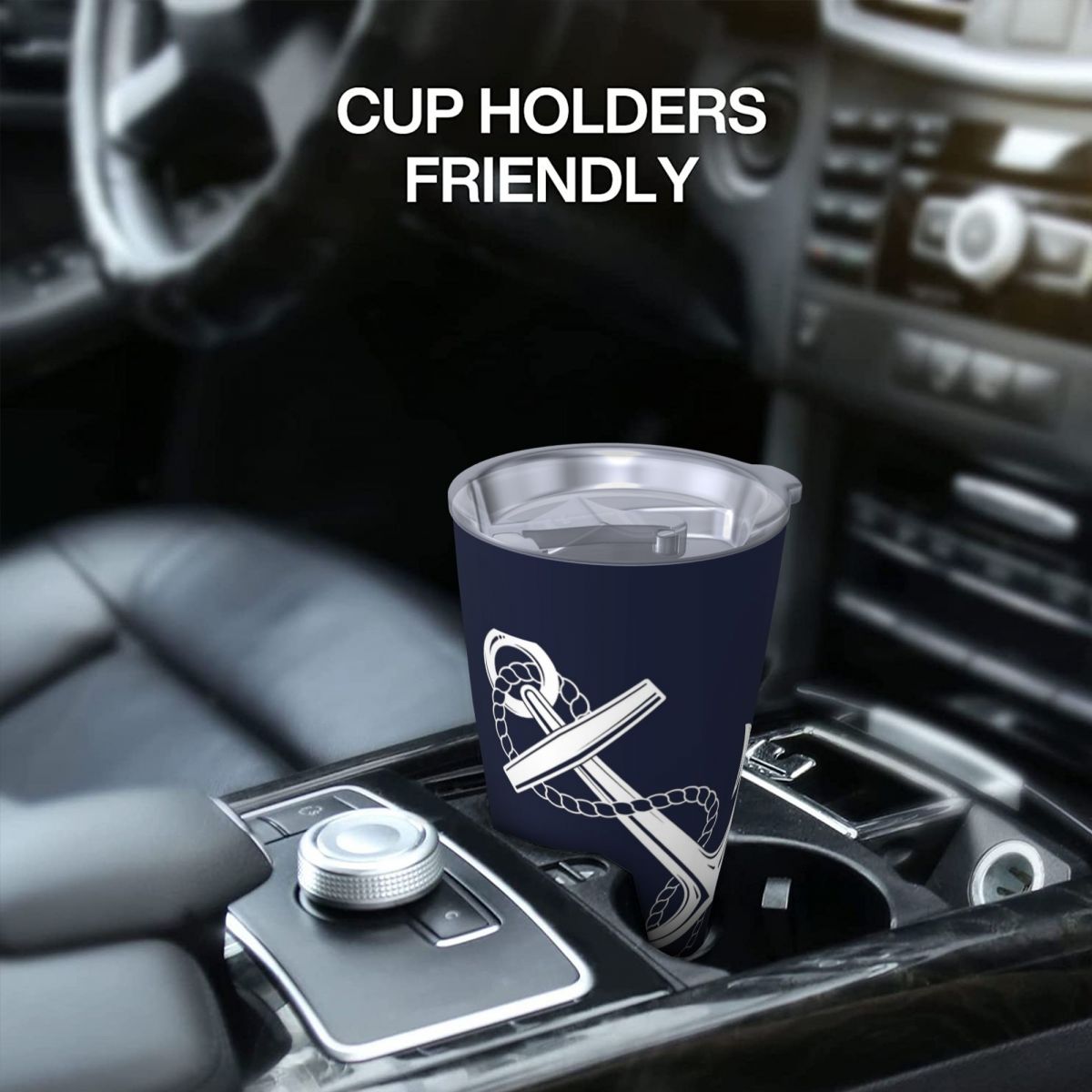 Anchor Nautical White & Navy S - Tumbler 20Oz White のレビューと価格