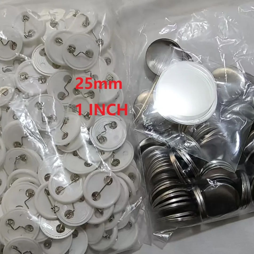 200set 25mm 32mm 37mm 44mm 58m - Button Badge Blank のレビューと価格