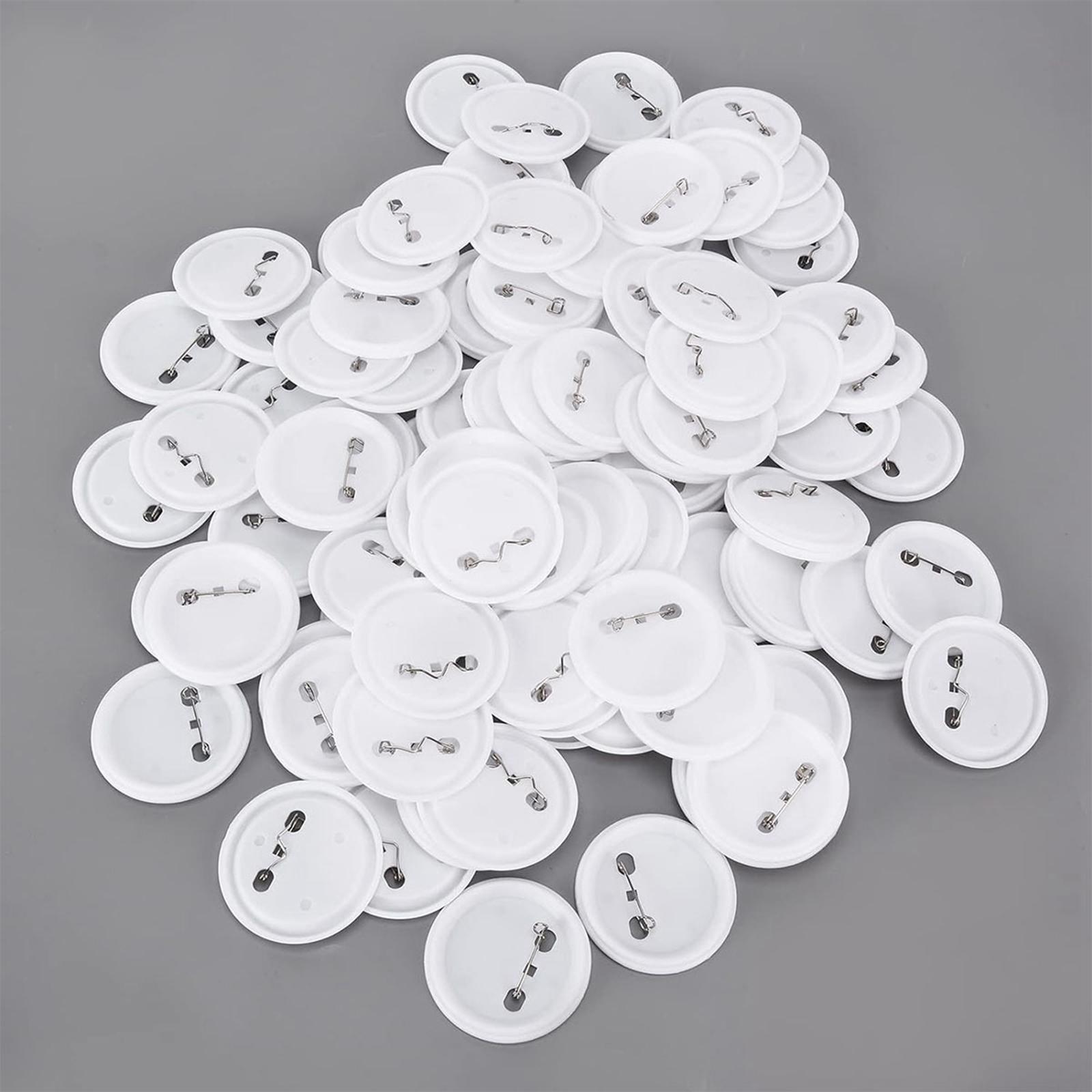 100x Button Making Supplies Po - Button Badge Blank のレビューと価格