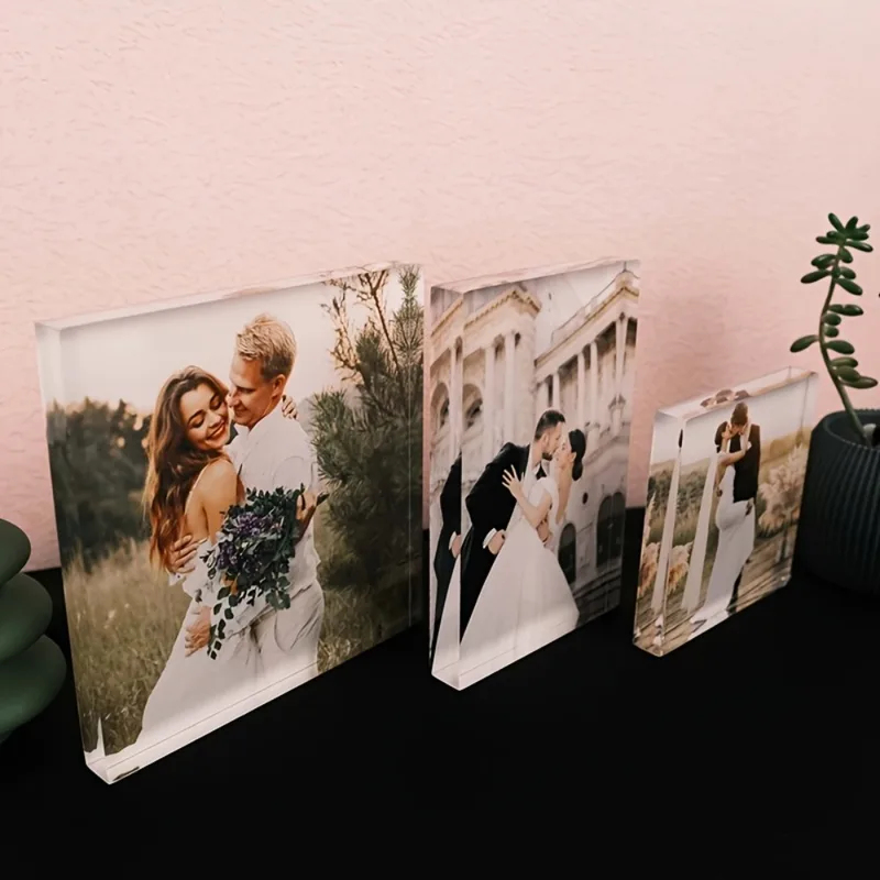 Custom Acrylic Anniversary Pho - Photo Acrylic Block のレビューと価格