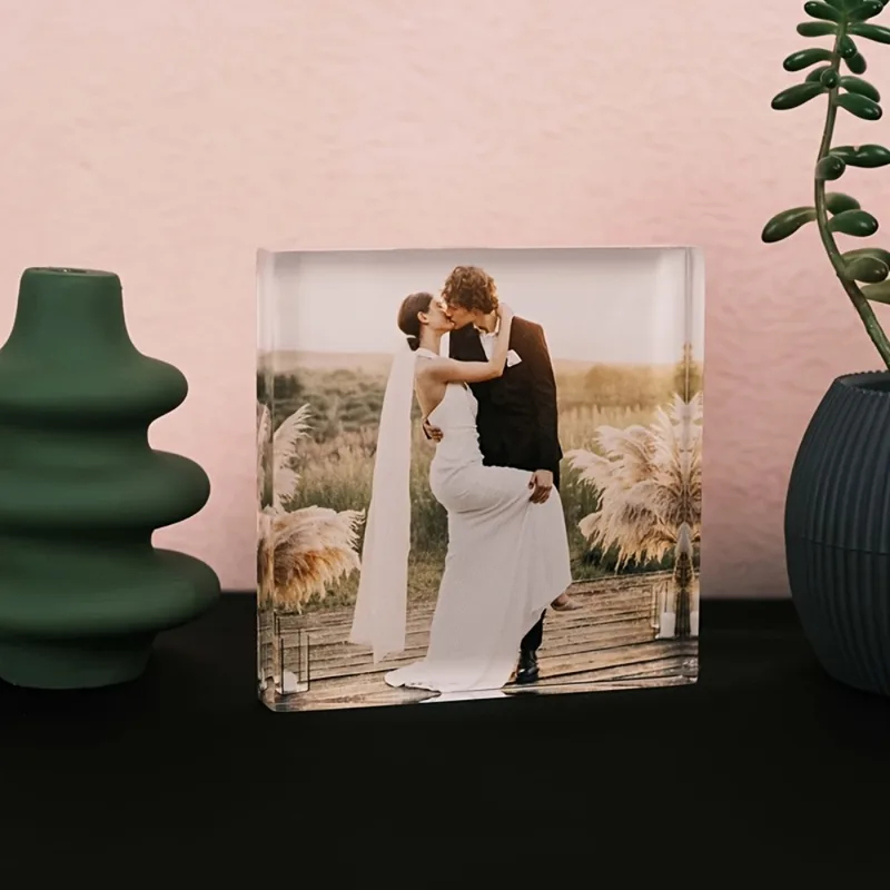 Custom Acrylic Anniversary Pho - Photo Acrylic Block のレビューと価格