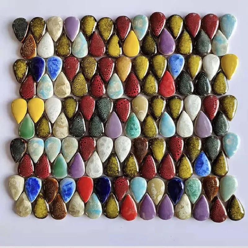 100g Oval Ceramic Mosaic Tiles - Ceramic Tile Blank のレビューと価格