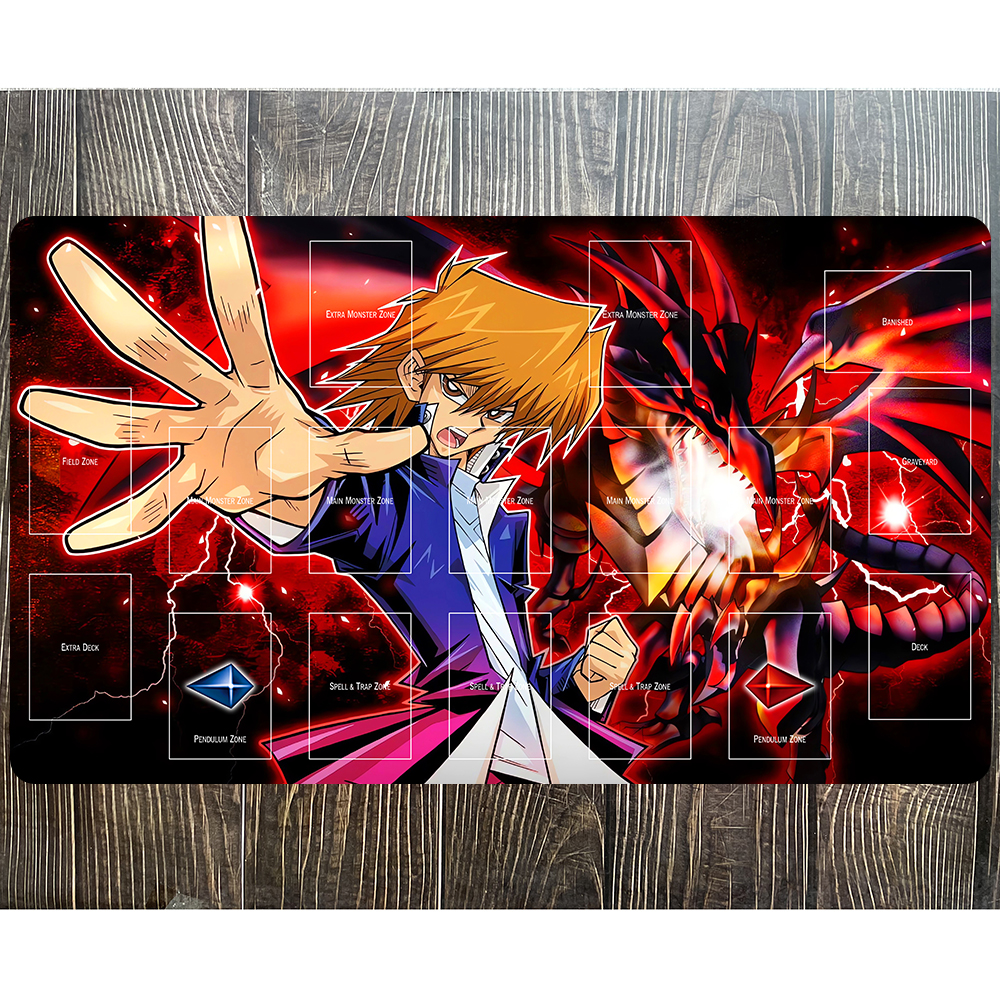 Yu-Gi-Oh Red-eyes Black Flare  - Door Mat Blank のレビューと価格